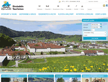 Tablet Screenshot of einsiedeln-tourismus.ch